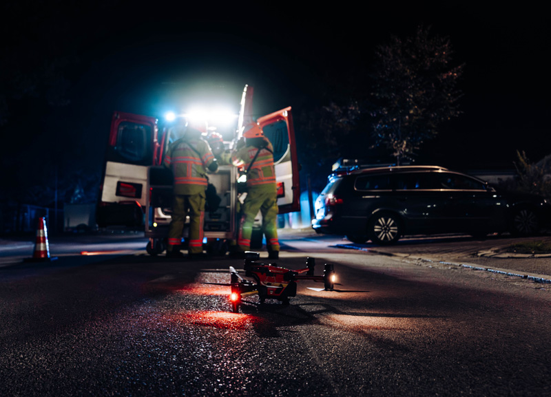 Brand in Indersdorfer Gewerbegebiet - Feuerwehr verhindert Ausbreitung