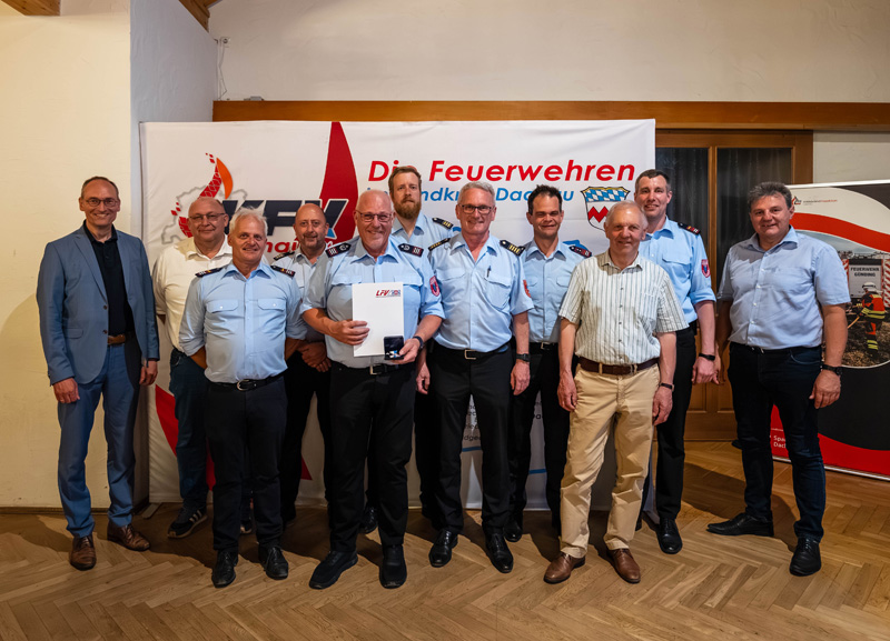 Johann Trinkl - Bayerisches Feuerwehr-Ehrenkreuz in Silber