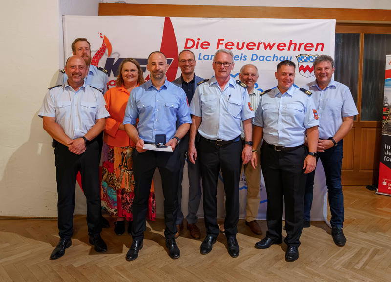 Josef Grain - Bayerisches Feuerwehr-Ehrenkreuz in Silber