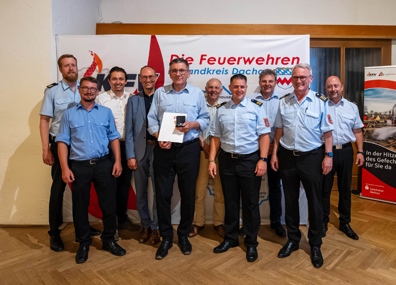 Maximilian Weßner - Bayerisches Feuerwehr-Ehrenkreuz in Silber