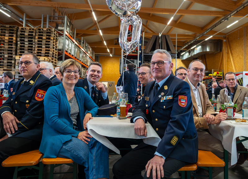 Rund 150 Gäste feiern den 60. Geburtstag von Kreisbrandrat Georg Reischl