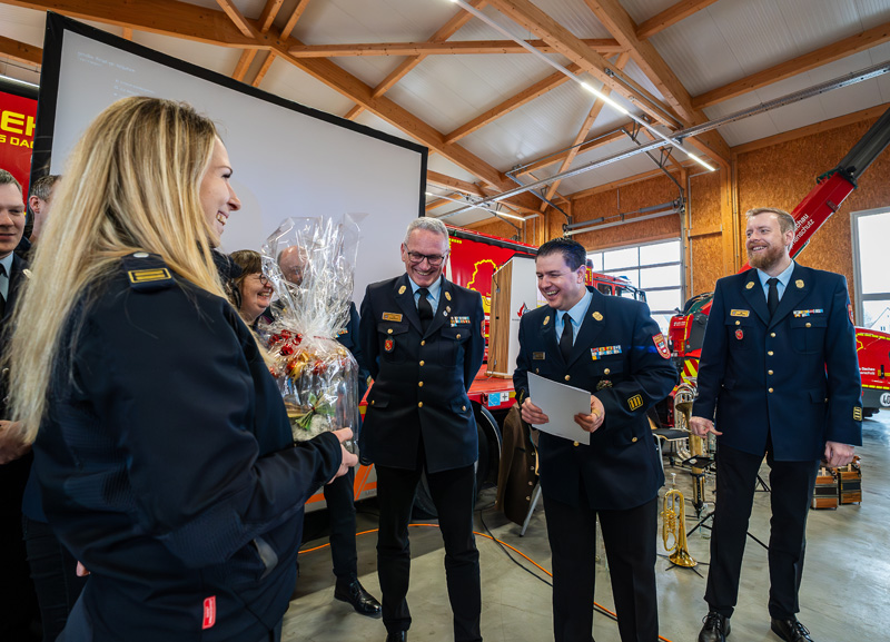 Rund 150 Gäste feiern den 60. Geburtstag von Kreisbrandrat Georg Reischl