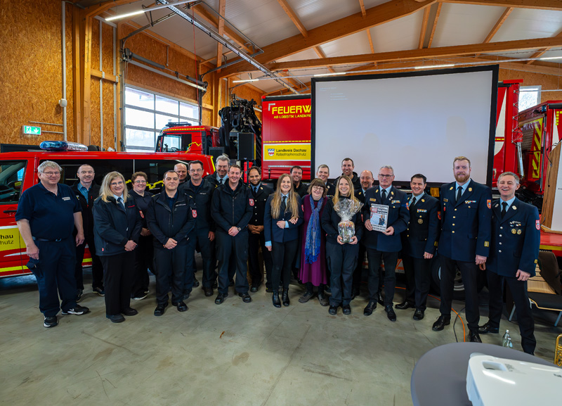 Rund 150 Gäste feiern den 60. Geburtstag von Kreisbrandrat Georg Reischl