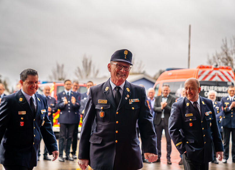 Rund 150 Gäste feiern den 60. Geburtstag von Kreisbrandrat Georg Reischl