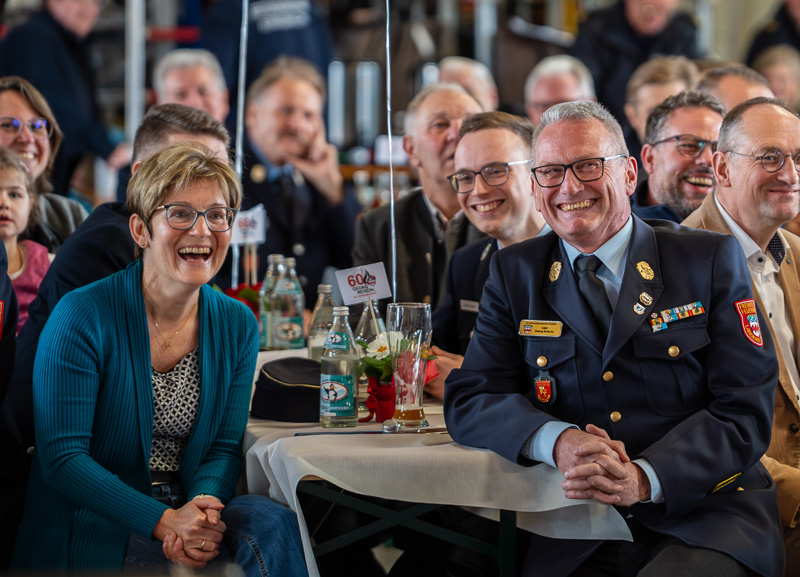 Rund 150 Gäste feiern den 60. Geburtstag von Kreisbrandrat Georg Reischl