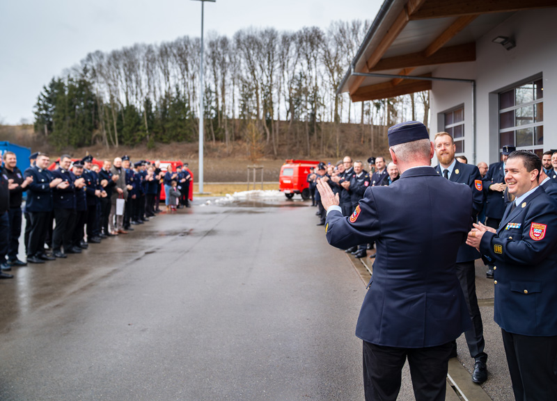 Rund 150 Gäste feiern den 60. Geburtstag von Kreisbrandrat Georg Reischl