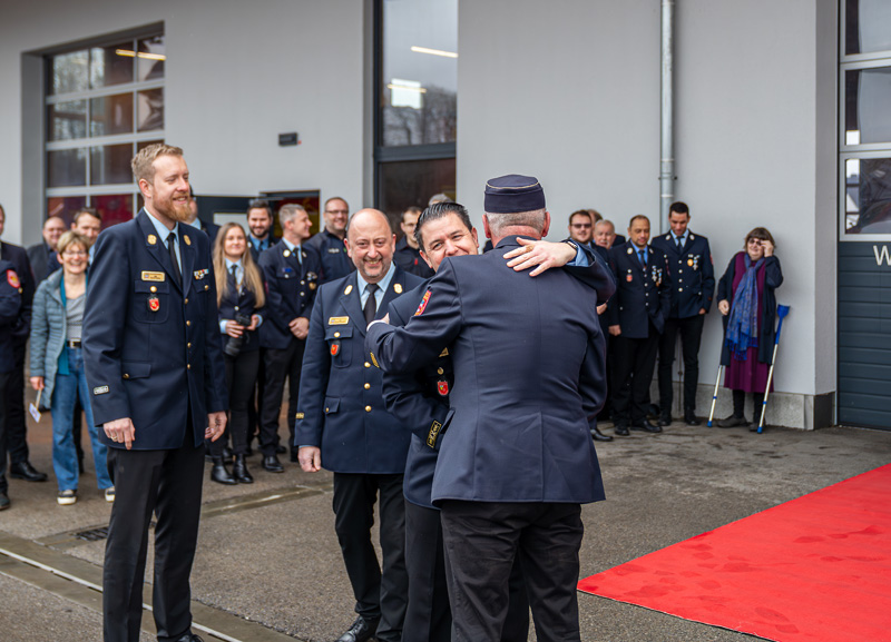 Rund 150 Gäste feiern den 60. Geburtstag von Kreisbrandrat Georg Reischl