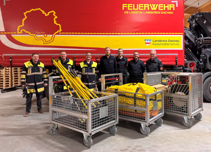 Feuerwehr Tandern erhält Ausrüstung für Vegetationsbrandbekämpfung