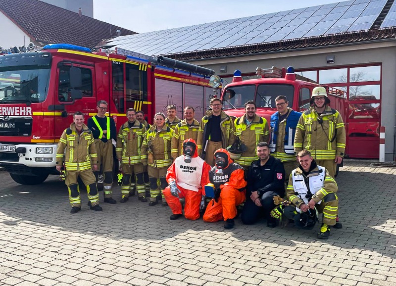 Strahlenschutz-Lehrgang bei der Feuerwehr Indersdorf