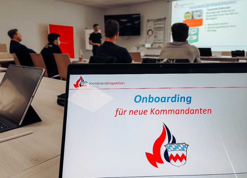Onboarding für neue Kommandanten