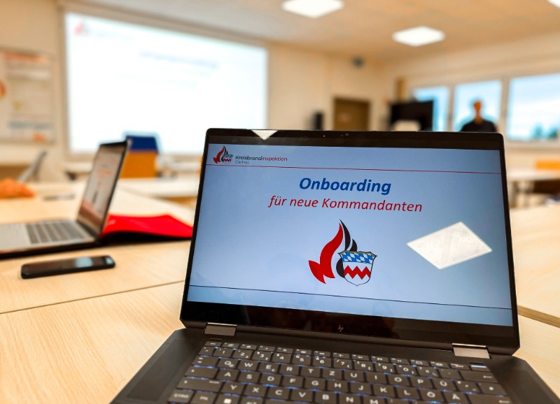 Onboarding für neue Kommandanten