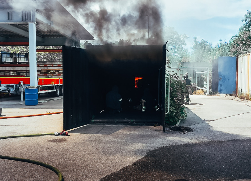 Heiße Fortbildung für Atemschutzausbilder