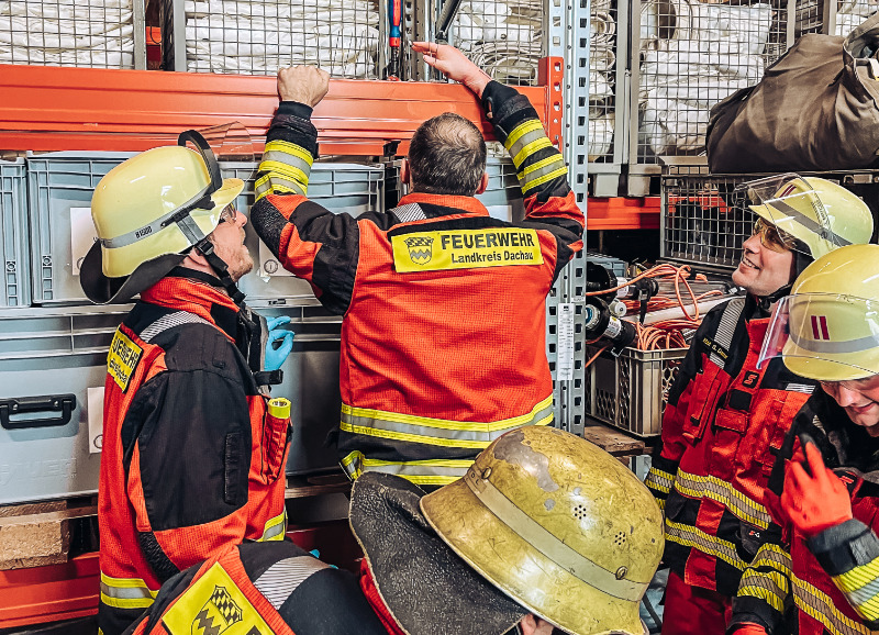 60 Teilnehmer durchlaufen Ausbildung „Maschinenunfälle“