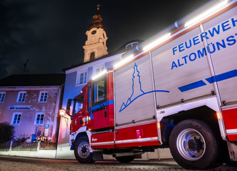 Feuermeldung am Kloster Altomünster - Feuerwehr gibt schnell Entwarnung