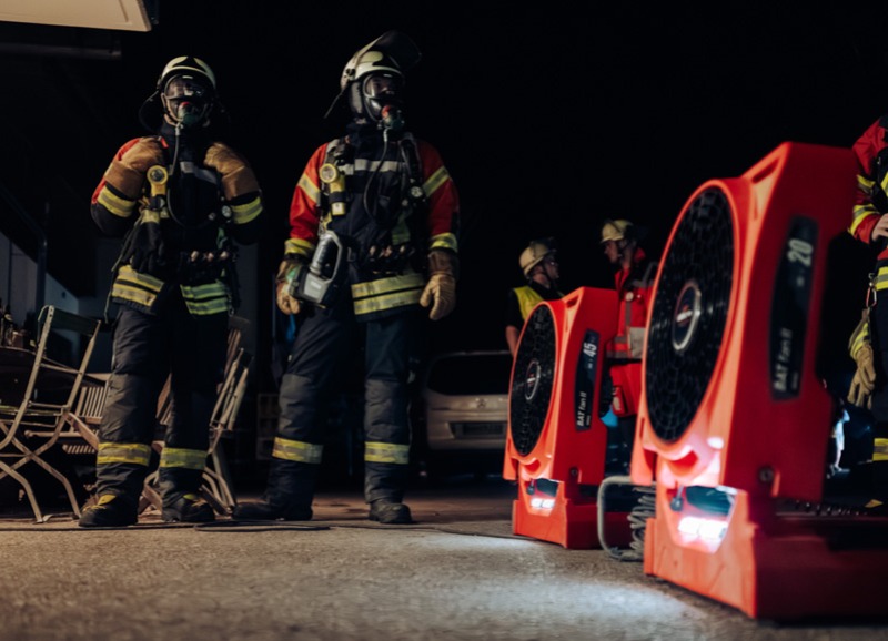 Defekter Ofen sorgt für Verrauchung