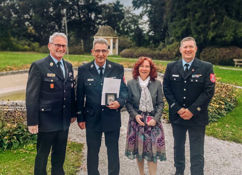 Feuerwehrsteckkreuz für Ludwig Holze