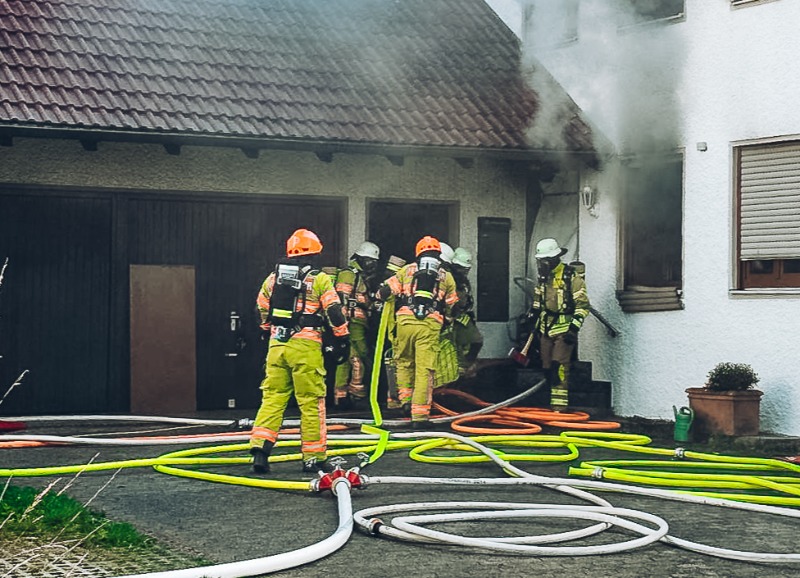 Wohnungsbrand in Ampermoching
