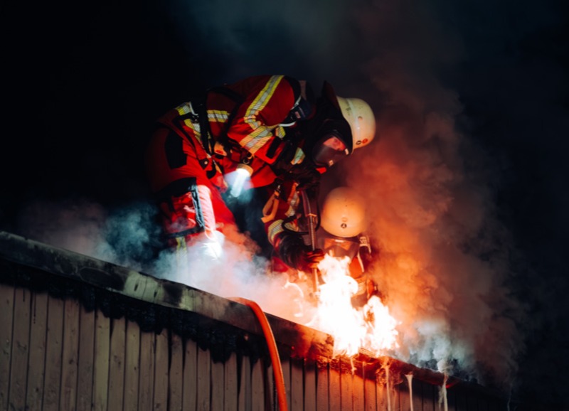 Brand an Erdweger Kindergarten-Neubau