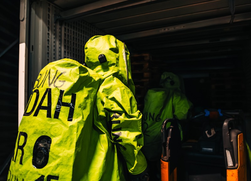 Von Explosion bis Dekontamination: Feuerwehren üben Gefahrgutunfall in Odelzhausen