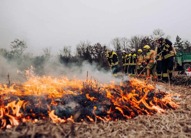 Fit für Vegetationsbrände