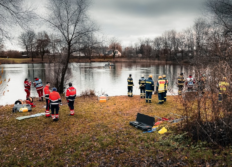 Vermisstensuche im Neuhimmelreicher See